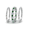 Load image into Gallery viewer, diamond-eternity-stacking-band-with-baguette-and-emerald-in-white-gold-FD9119GEMGRANGLE3-NL-WG.jpg