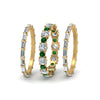 Load image into Gallery viewer, diamond-eternity-stacking-band-with-baguette-and-emerald-in-yellow-gold-FD9119GEMGRANGLE3-NL-YG.jpg
