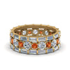 Load image into Gallery viewer, diamond-eternity-stacking-band-with-baguette-and-orange-sapphire-in-yellow-gold-FD9119GSAORANGLE3-NL-YG.jpg