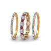 Load image into Gallery viewer, diamond-eternity-stacking-band-with-baguette-and-pink-sapphire-in-yellow-gold-FD9119GSADRPIANGLE3-NL-YG.jpg
