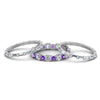 Load image into Gallery viewer, diamond-eternity-stacking-band-with-baguette-and-purple-topaz-in-white-gold-FD9119GVITOANGLE3-NL-WG.jpg