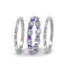 Load image into Gallery viewer, diamond-eternity-stacking-band-with-baguette-and-purple-topaz-in-white-gold-FD9119GVITOANGLE3-NL-WG.jpg