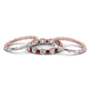 Load image into Gallery viewer, diamond-eternity-stacking-band-with-baguette-and-ruby-in-rose-gold-FD9119GRUDRANGLE3-NL-RG.jpg