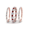 Load image into Gallery viewer, diamond-eternity-stacking-band-with-baguette-and-ruby-in-rose-gold-FD9119GRUDRANGLE3-NL-RG.jpg