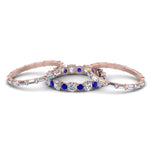 Load image into Gallery viewer, diamond-eternity-stacking-band-with-baguette-and-sapphire-in-rose-gold-FD9119GSABLANGLE3-NL-RG.jpg
