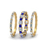 Load image into Gallery viewer, diamond-eternity-stacking-band-with-baguette-and-sapphire-in-yellow-gold-FD9119GSABLANGLE3-NL-YG.jpg