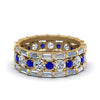Load image into Gallery viewer, diamond-eternity-stacking-band-with-baguette-and-sapphire-in-yellow-gold-FD9119GSABLANGLE3-NL-YG.jpg