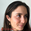 Thumbnail 3 - diamond-filigree-teardrop-drop-earrings-In-Yellow-Gold-FDEAR11369-FI-NL-YG