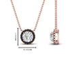 Load image into Gallery viewer, diamond-halo-classic-pendant-black-diamond-pendant-in-FD-PD10984GBLACK-0.50CT-NL-RG