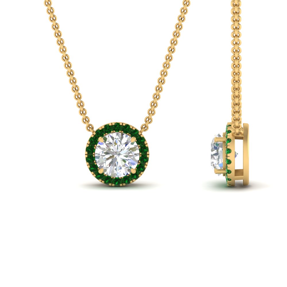 diamond-halo-classic-pendant-emerald-pendant-in-FD-PD10984GEMGR-0.50CT-NL-YG