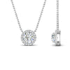 Load image into Gallery viewer, Classic+Round+Halo+Diamond+Pendant+In+Sterling+Silver-FDPD10984-0.50+CT-6