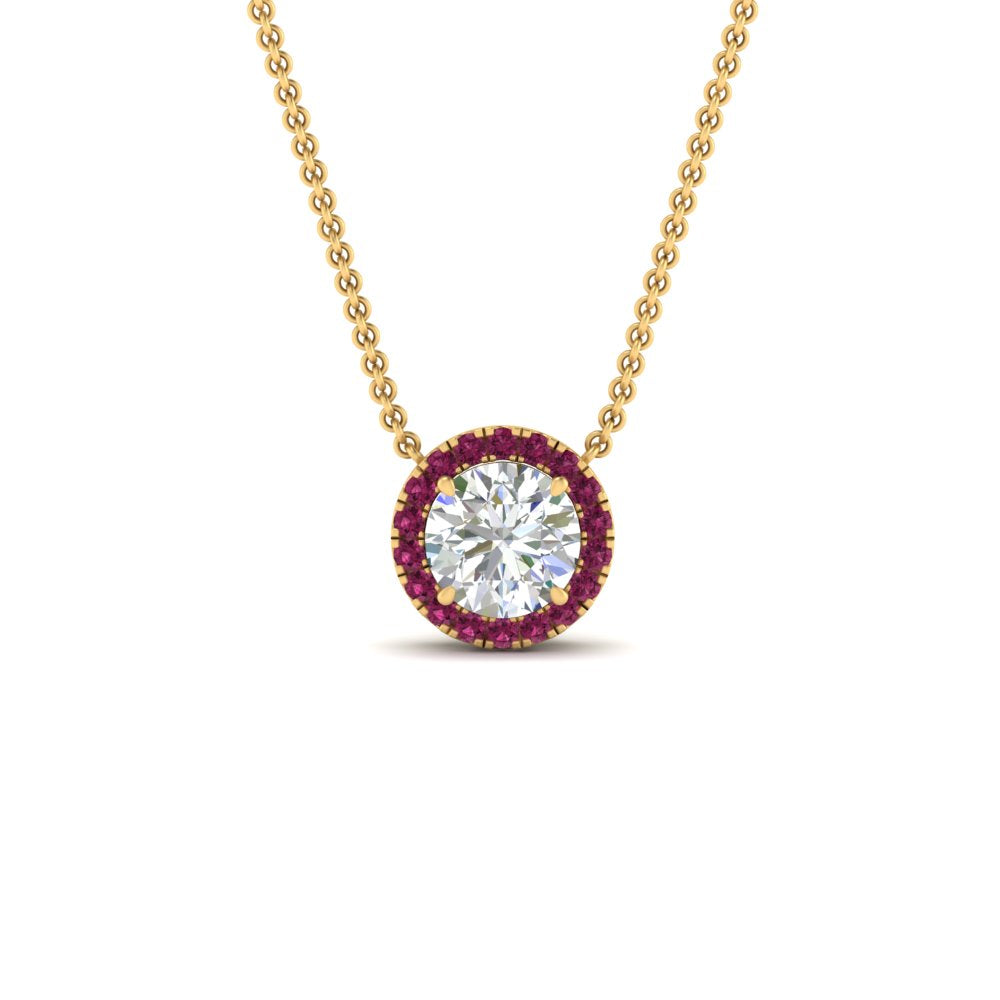 diamond-halo-classic-pendant-pink-sapphire-pendant-in-FD-PD10984GSADRPI-0.50CT-NL-YG