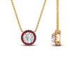 Load image into Gallery viewer, diamond-halo-classic-pendant-pink-sapphire-pendant-in-FD-PD10984GSADRPI-0.50CT-NL-YG