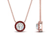 Load image into Gallery viewer, diamond-halo-classic-pendant-ruby-pendant-in-FD-PD10984GRUDR-0.50CT-NL-RG