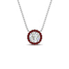Load image into Gallery viewer, diamond-halo-classic-pendant-ruby-pendant-in-FD-PD10984GRUDR-0.50CT-NL-WG