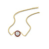 Load image into Gallery viewer, diamond-halo-classic-pendant-ruby-pendant-in-FD-PD10984GRUDR-0.50CT-NL-YG