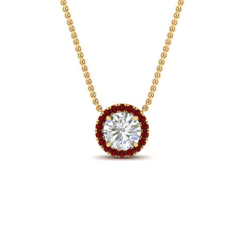 diamond-halo-classic-pendant-ruby-pendant-in-FD-PD10984GRUDR-0.50CT-NL-YG