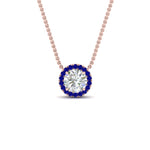 Load image into Gallery viewer, diamond-halo-classic-pendant-sapphire-pendant-in-FD-PD10984GSABL-0.50CT-NL-RG
