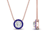 Load image into Gallery viewer, diamond-halo-classic-pendant-sapphire-pendant-in-FD-PD10984GSABL-0.50CT-NL-RG

