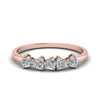 Load image into Gallery viewer, diamond-heart-5-stone-anniversary-ring-in-rose-gold-FD8899-NL-RG
