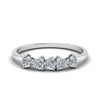 Load image into Gallery viewer, diamond-heart-5-stone-anniversary-ring-in-white-gold-FD8899-NL-WG