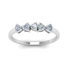 Load image into Gallery viewer, diamond-heart-5-stone-anniversary-ring-in-white-gold-FD8899-NL-WG