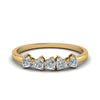 Load image into Gallery viewer, 1.50-ct-diamond-heart-5-stone-anniversary-ring-in-yellow-gold-FD8899