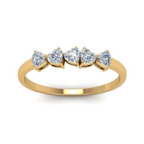 1.50-ct-diamond-heart-5-stone-anniversary-ring-in-yellow-gold-FD8899