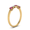 Load image into Gallery viewer, diamond-heart-5-stone-pink-sapphire-anniversary-ring-in-yellow-gold-FD8899GSADRPI-NL-YG