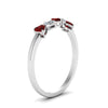 Load image into Gallery viewer, diamond-heart-5-stone-ruby-anniversary-ring-in-white-gold-FD8899GRUDR-NL-WG