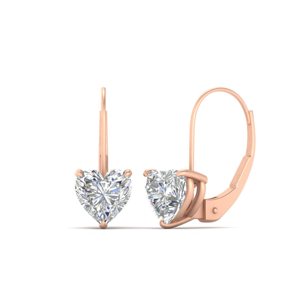 diamond-heart-solitaire-4-ctw.-Leverback-Earrings-in-rose-gold-FDEAR9225HT-4.00 CT-NL-RG