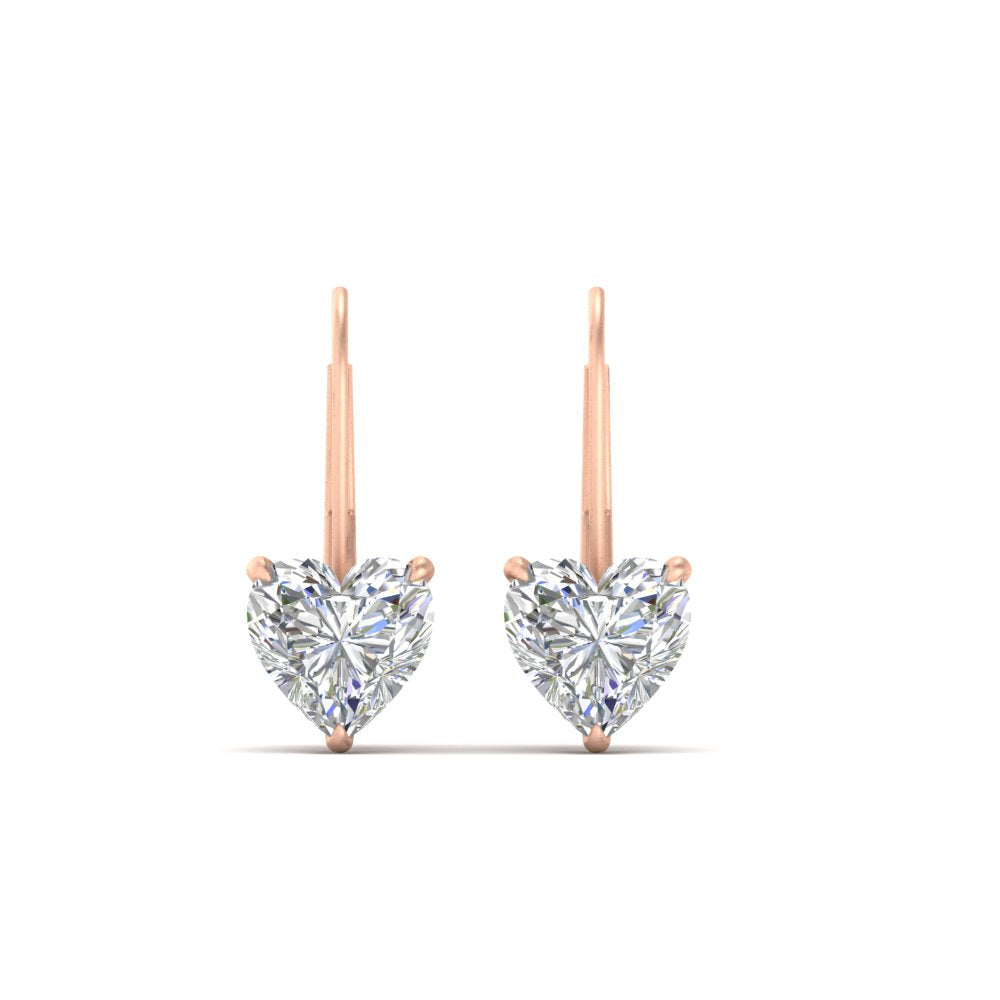 diamond-heart-solitaire-4-ctw.-Leverback-Earrings-in-rose-gold-FDEAR9225HT-4.00 CT-NL-RG