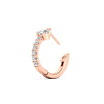Load image into Gallery viewer, diamond-huggie-earrings-with-pave-setting-in-rose-gold-fdear11705angle5-nl-rg