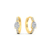 Load image into Gallery viewer, diamond-huggies-with-large-pear-diamond-center-in-yellow-gold-fdear11703angle1-nl-yg.jpg