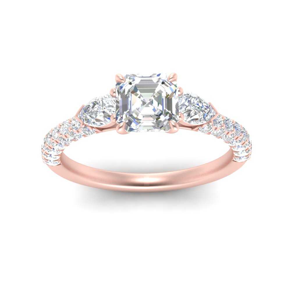 diamond-pear-accented-3-row-asscher-cut-engagement-ring-in-rose-gold-FD9982ASRANGLE3-NL-RG