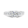 Load image into Gallery viewer, diamond-pear-accented-3-row-asscher-cut-engagement-ring-in-white-gold-FD9982ASRANGLE3-NL-WG