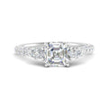 Thumbnail 21 - diamond-pear-accented-3-row-asscher-cut-engagement-ring-in-white-gold-FD9982ASRANGLE3-NL-WG