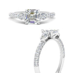 Load image into Gallery viewer, diamond-pear-accented-3-row-asscher-cut-engagement-ring-in-white-gold-FD9982ASRANGLE3-NL-WG
