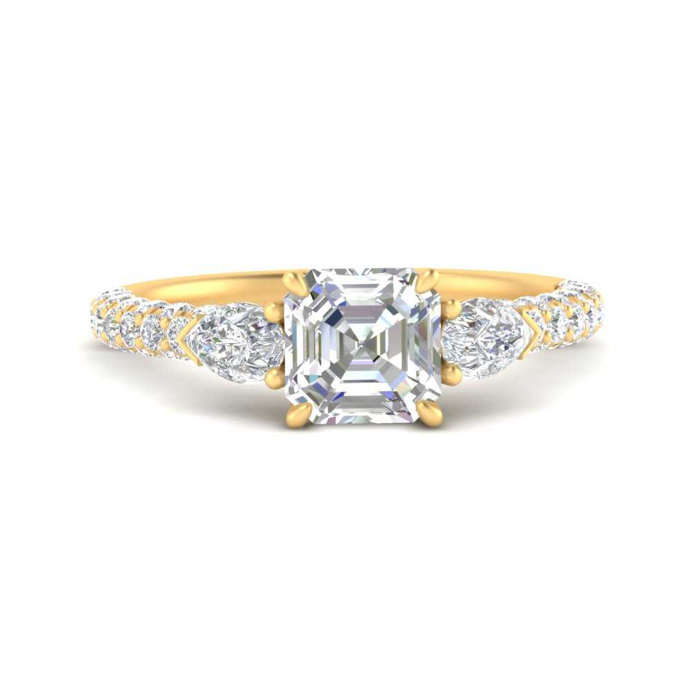diamond-pear-accented-3-row-asscher-cut-engagement-ring-in-yellow-gold-FD9982ASRANGLE3-NL-YG
