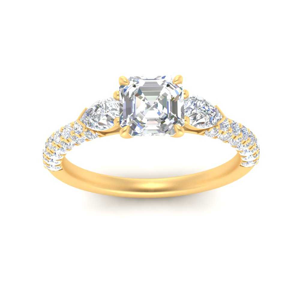 diamond-pear-accented-3-row-asscher-cut-engagement-ring-in-yellow-gold-FD9982ASRANGLE3-NL-YG