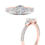 Load image into Gallery viewer, diamond-pear-accented-3-row-cushion-cut-engagement-ring-in-rose-gold-FD9982CURANGLE3-NL-RG
