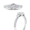 Load image into Gallery viewer, diamond-pear-accented-3-row-cushion-cut-engagement-ring-in-white-gold-FD9982CURANGLE3-NL-WG