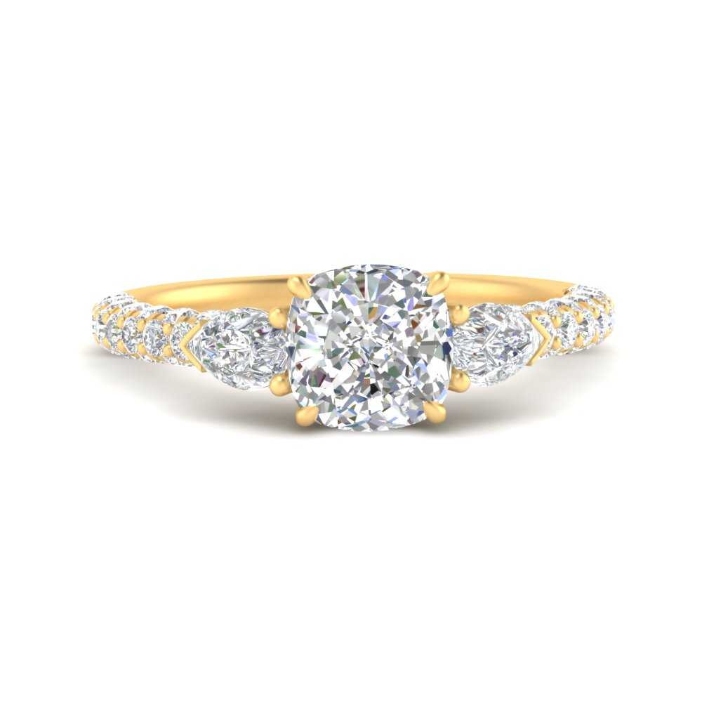 diamond-pear-accented-3-row-cushion-cut-engagement-ring-in-yellow-gold-FD9982CURANGLE3-NL-YG