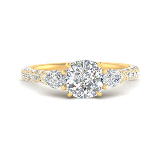 diamond-pear-accented-3-row-cushion-cut-engagement-ring-in-yellow-gold-FD9982CURANGLE3-NL-YG