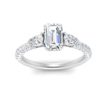 Load image into Gallery viewer, diamond-pear-accented-3-row-emerald-cut-engagement-ring-in-white-gold-FD9982EMRANGLE3-NL-WG
