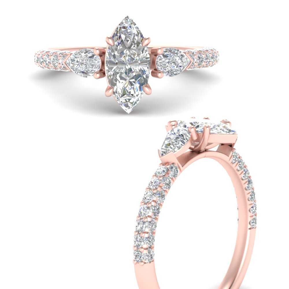 diamond-pear-accented-3-row-marquise-cut-engagement-ring-in-rose-gold-FD9982MQRANGLE3-NL-RG