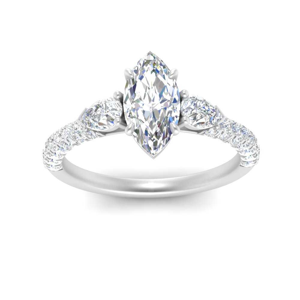 diamond-pear-accented-3-row-marquise-cut-engagement-ring-in-white-gold-FD9982MQRANGLE3-NL-WG