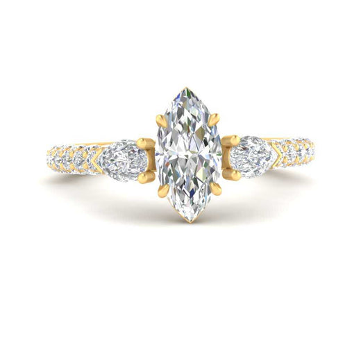 diamond-pear-accented-3-row-marquise-cut-engagement-ring-in-yellow-gold-FD9982MQRANGLE3-NL-YG