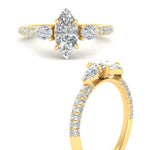 Load image into Gallery viewer, diamond-pear-accented-3-row-marquise-cut-engagement-ring-in-yellow-gold-FD9982MQRANGLE3-NL-YG
