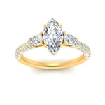 Load image into Gallery viewer, diamond-pear-accented-3-row-marquise-cut-engagement-ring-in-yellow-gold-FD9982MQRANGLE3-NL-YG
